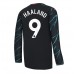 Manchester City Erling Haaland #9 Tredje matchtröja 2023-24 Långärmad Billigt